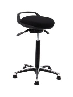 Stehhilfe-Stoff-Drehkreuz Chrom-Chair