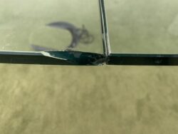 Konferenztisch Tecno/Nomos glas detailansicht