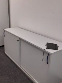 Sideboard von Ceka officegrau seitenansicht