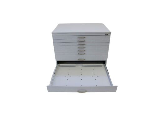Planschrank und Flachablageschrank C+P 7100 detailansicht